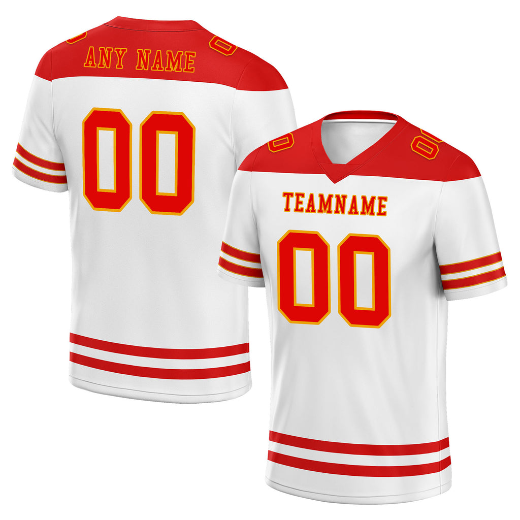 Custom Kansas City Personalized Authentic Football Jersey FBJ02-E0607-16