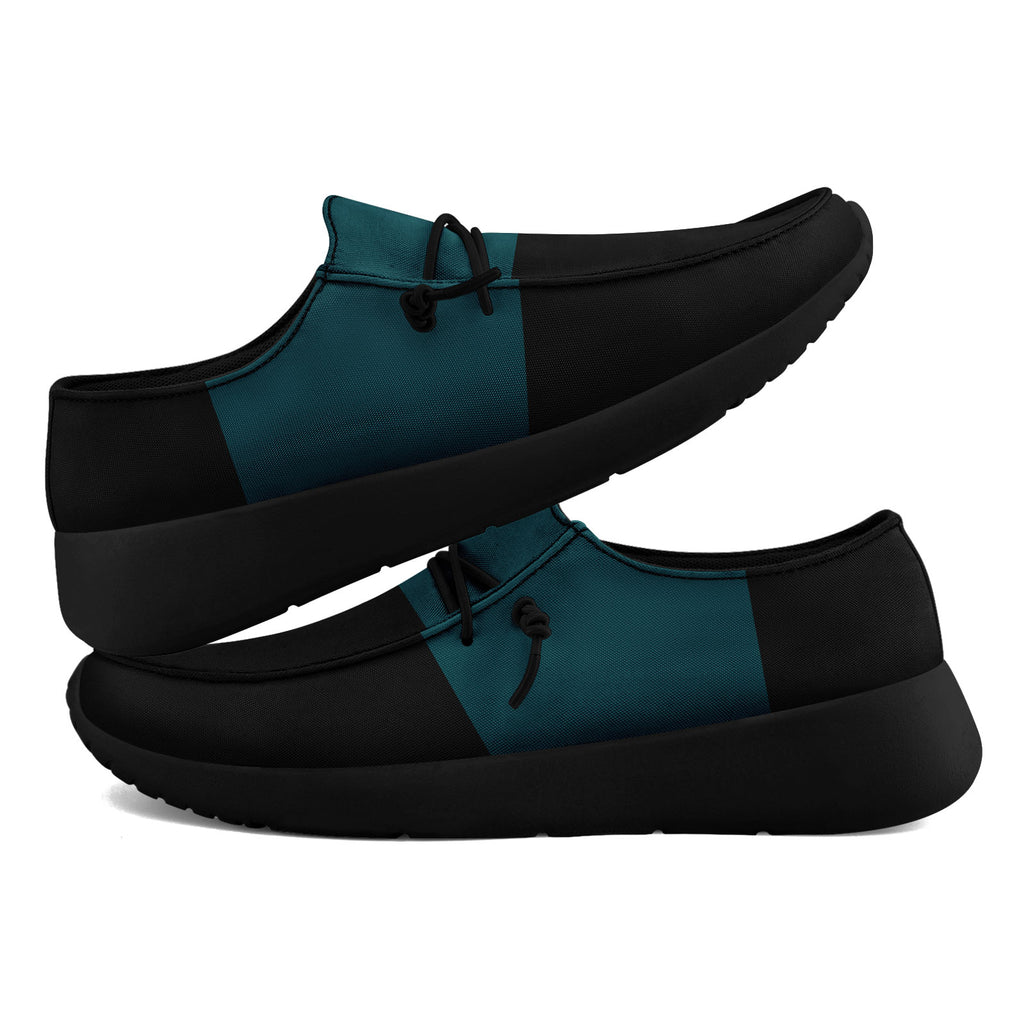 Custom Philadelphia Black Green Shoes Personalized Sneaker FN018-D020278-23
