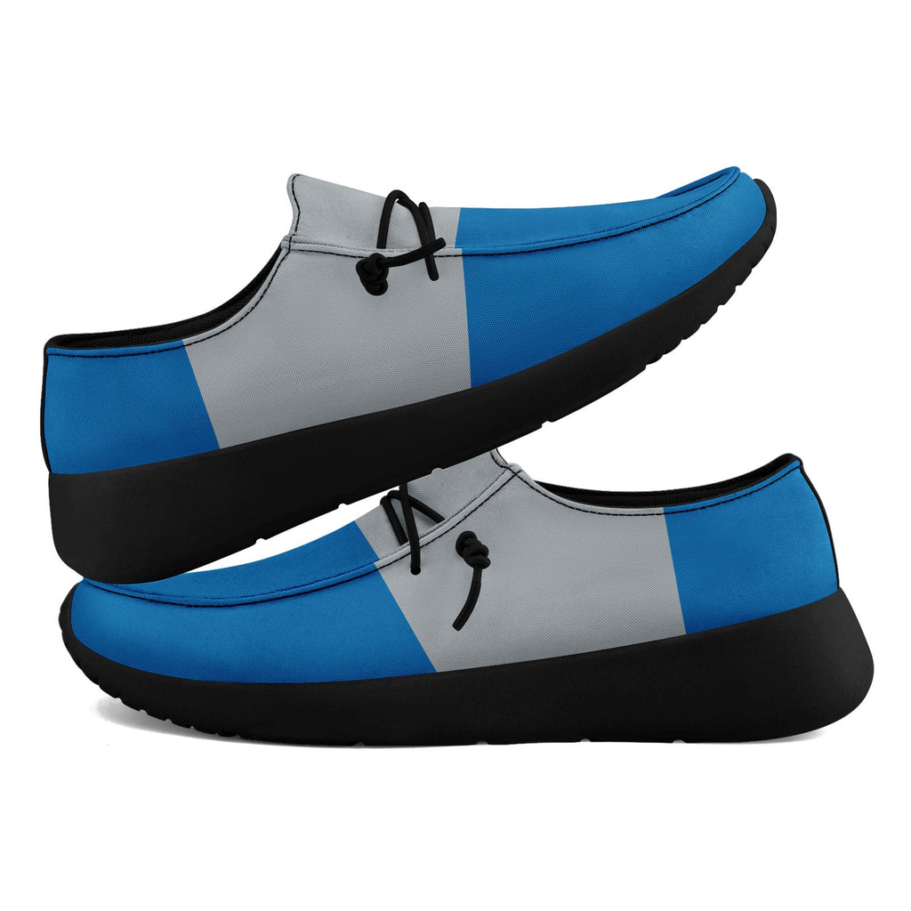 Custom Detroit Blue Gray Shoes Personalized Sneaker FN018-D020278-11 Custom Online