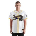 Custom Stripe Fashion Personalized Authentic Baseball Jersey BSBJ01-E025078-13