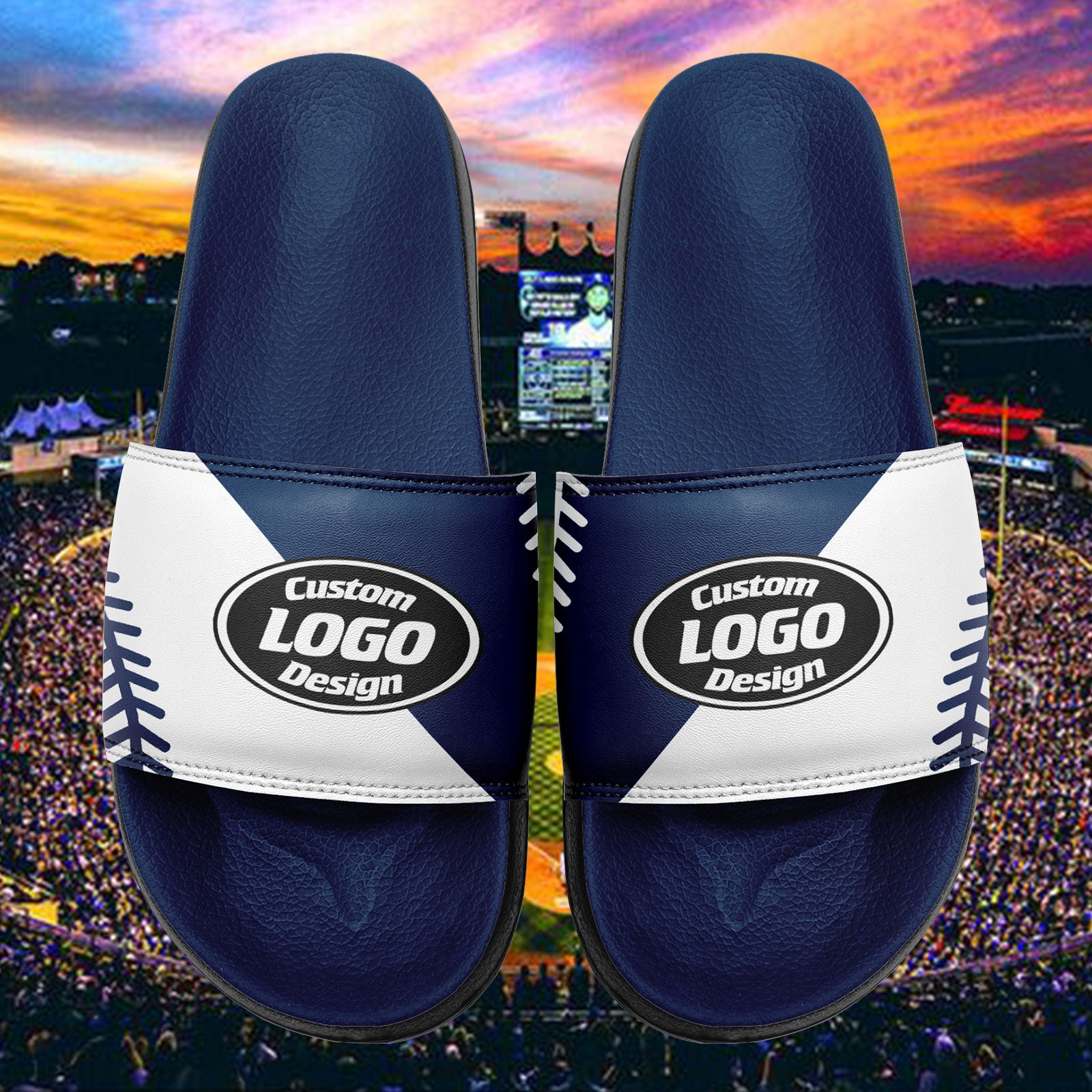 Custom Personalized Slide Sandal Shoes Personalized Sneaker FN055-E023029-11