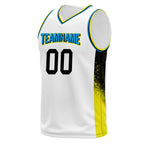 Custom White Splash-Ink City Edition Personalized Sports Uniform Authentic Basketball Jersey BBJ01-D06101-12