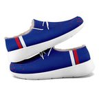 Custom Blue Red Buffalo Shoes Personalized Sneaker FN042-D020279-4