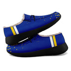 Custom Blue Yellow Los Angeles Shoes Personalized Sneaker FN042-D020279-15