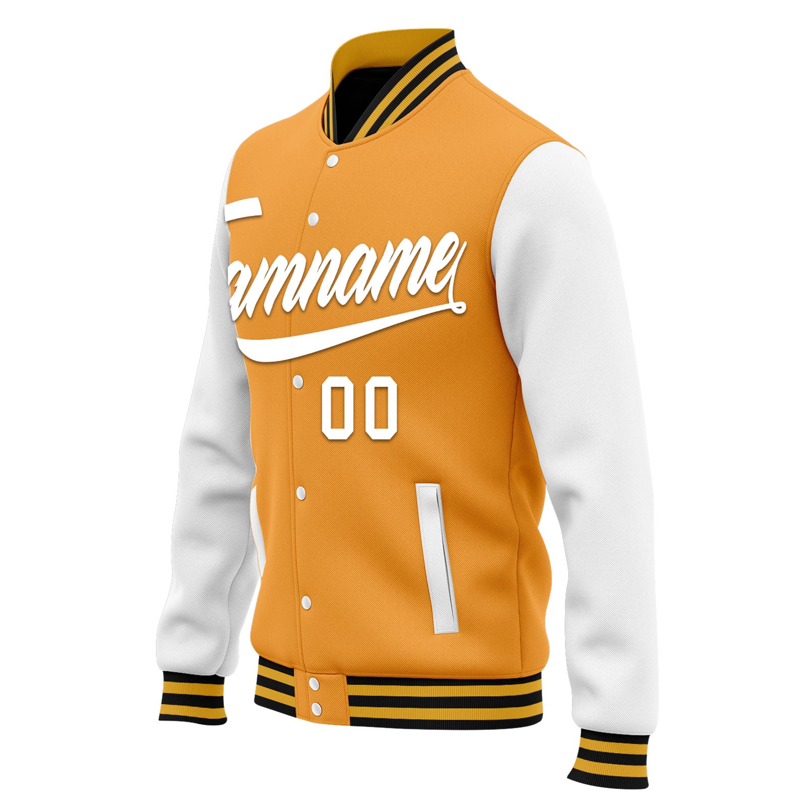 Custom Raglan Sleeves Jacket Bomber Full-Snap Varsity Letterman Personalized Jacket FZ005-D025002-6