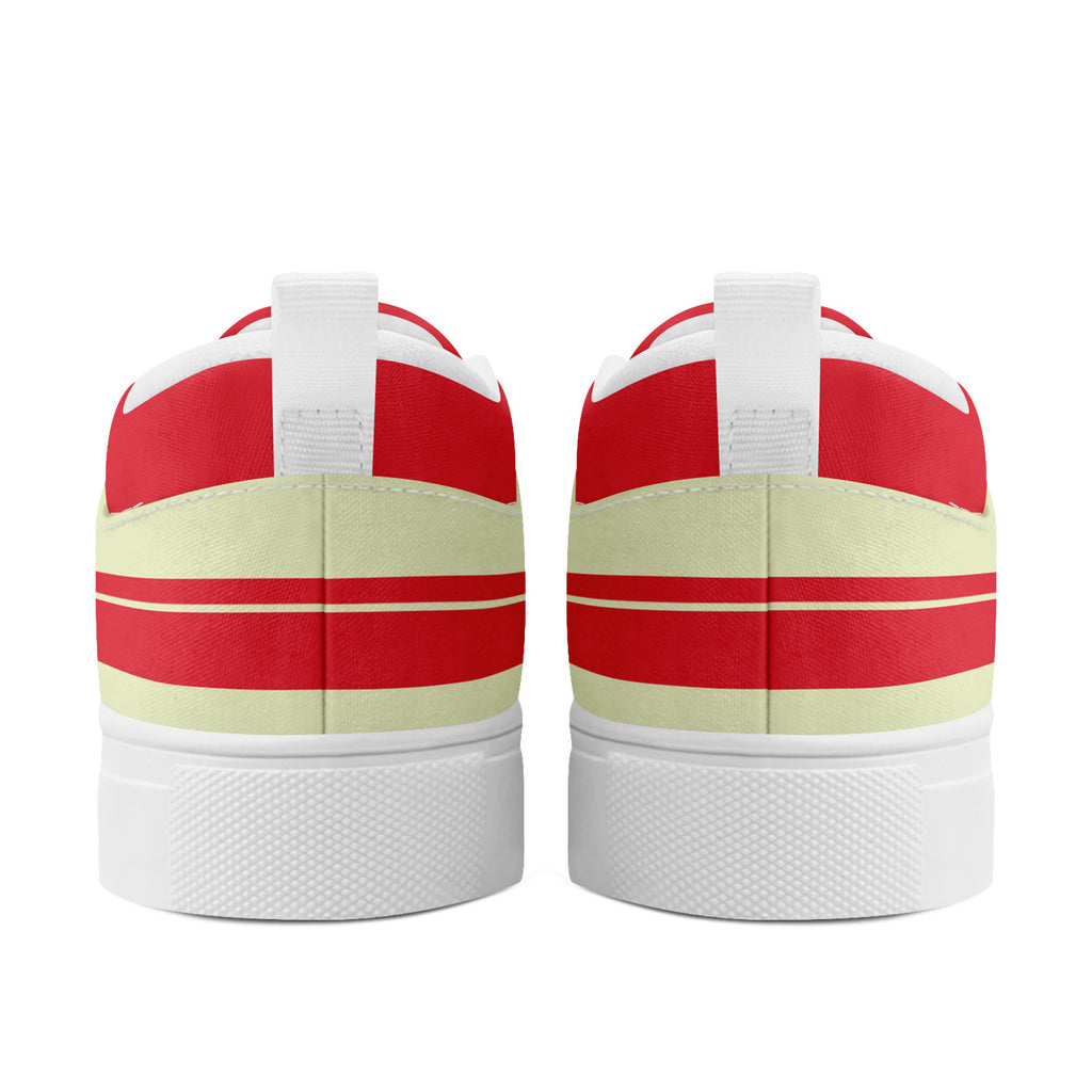 Custom Canvas Sneakers Personalized Slip On Shoes FN071-E023042-9