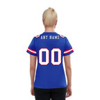 Custom Blue Classic Style Personalized Authentic Football Jersey FBJ02-bd0a70ca