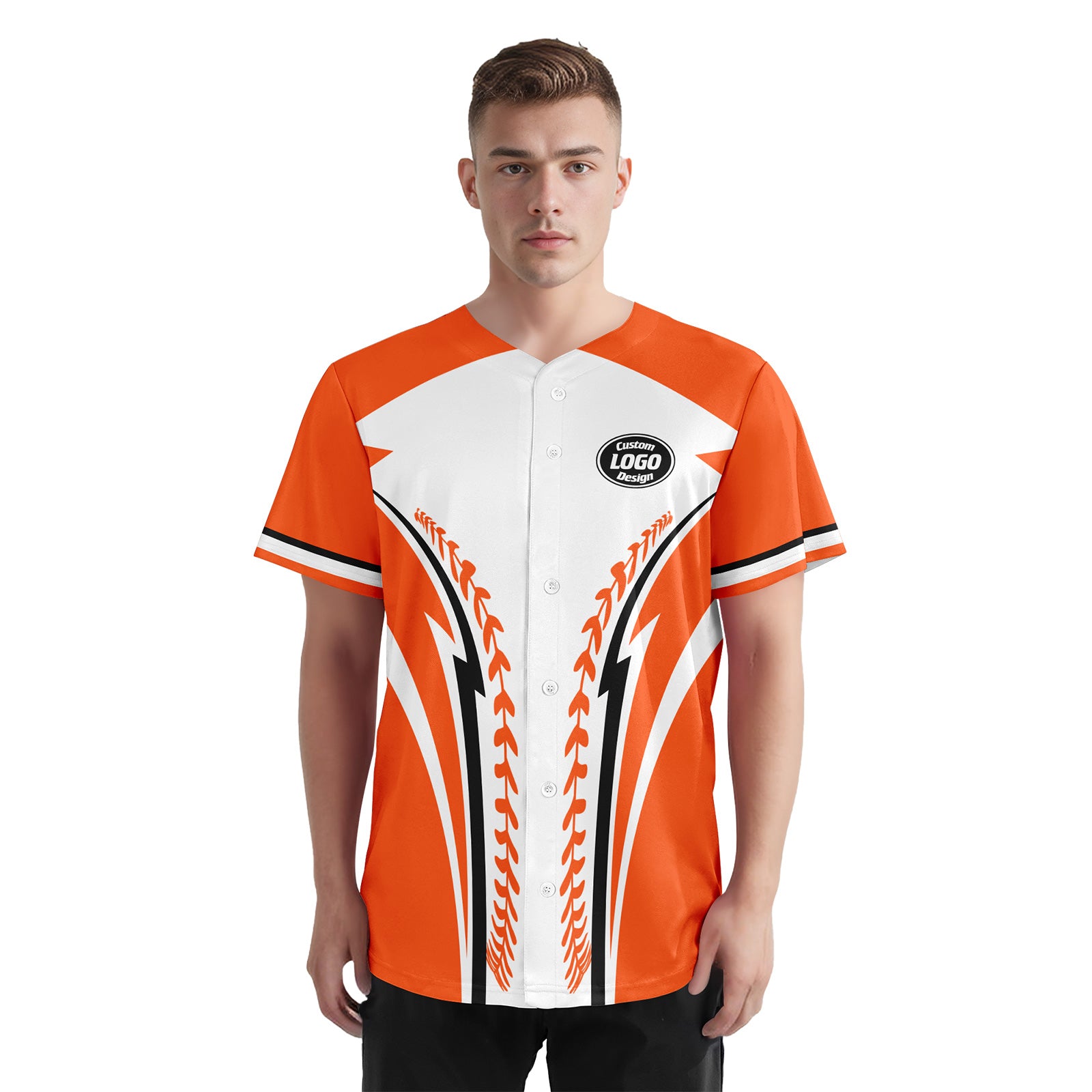 Custom Personalized Authentic Baseball Jersey BSBJ01-E023019-24