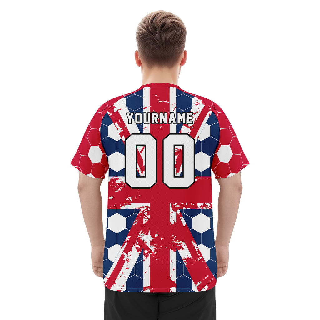Custom England 2026 World Cup Football Shirt Customized Soccer Jersey for Fans Add Your Name & Number FZ190-F023109-6