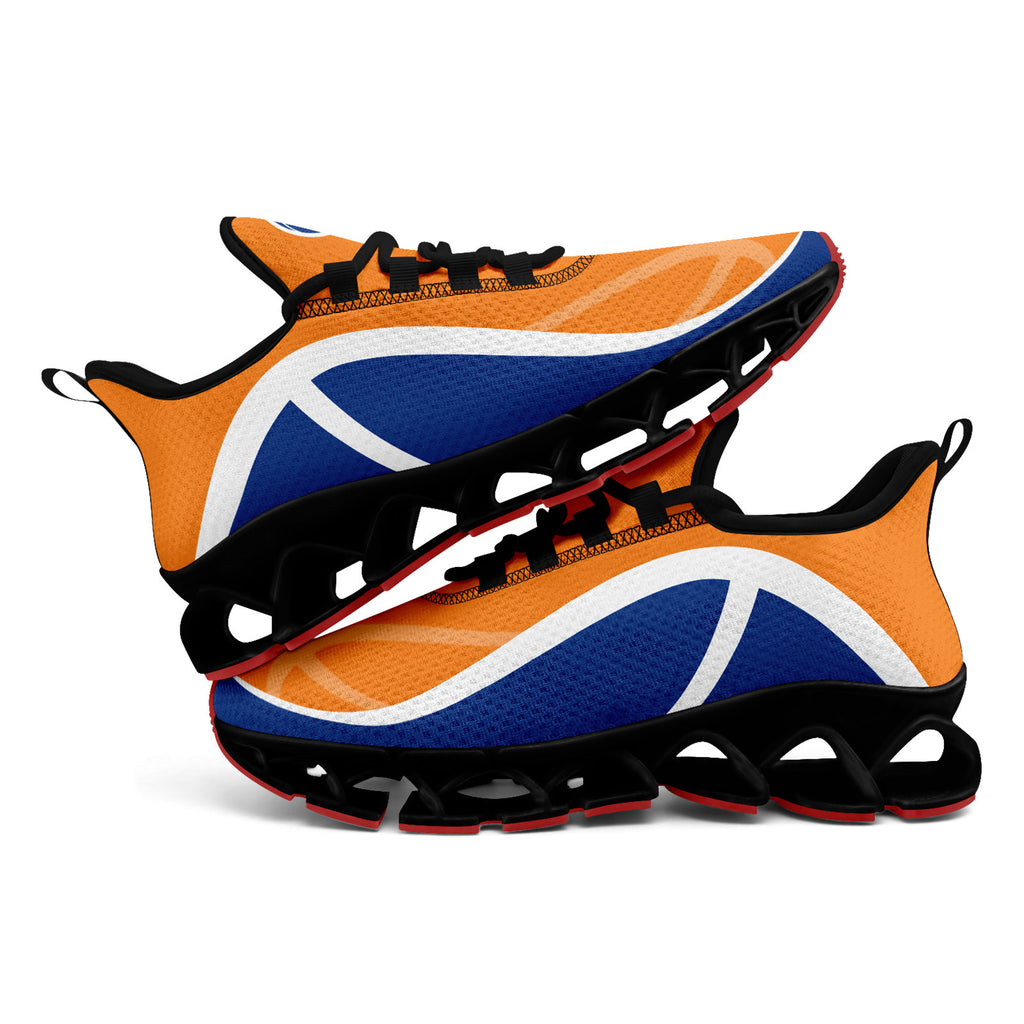 Custom Blue Orange Maxsoul Shoes Personalized Sneaker FN003XD-D020391-3