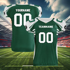 Custom Green White New York High-Performance American Football Jersey FBJ06-D023001-28