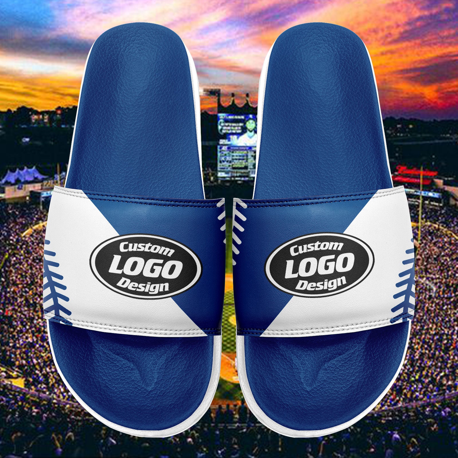Custom Personalized Slide Sandal Shoes Personalized Sneaker FN055-E023029-13