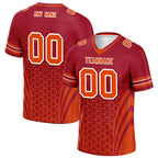 Custom Red White Florida Football Jersey and Sports Shoes Combo Offer Personalized Combo ZH-D023031-29