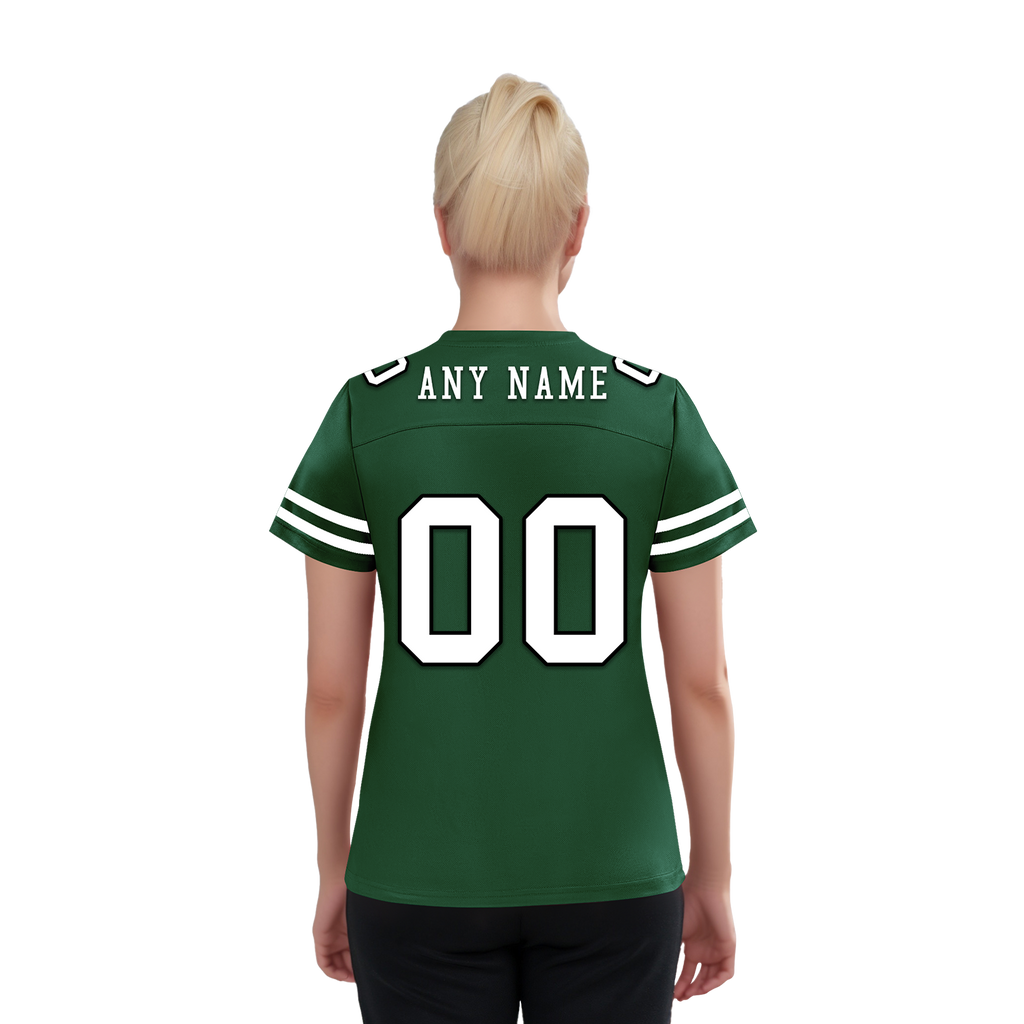 Custom Green Classic Style Personalized Authentic Football Jersey FBJ02-bd0a70a9