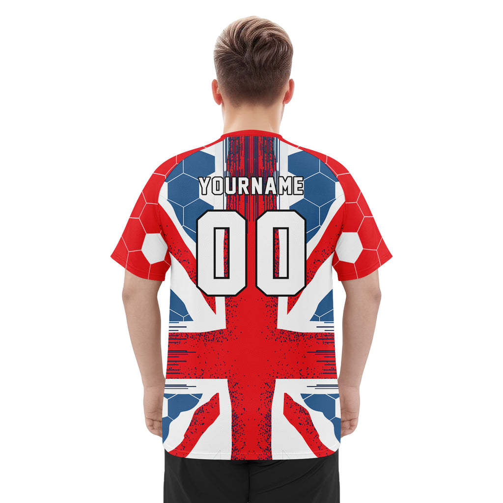 Custom England 2026 World Cup Football Shirt Customized Soccer Jersey for Fans Add Your Name & Number FZ190-F023109-2
