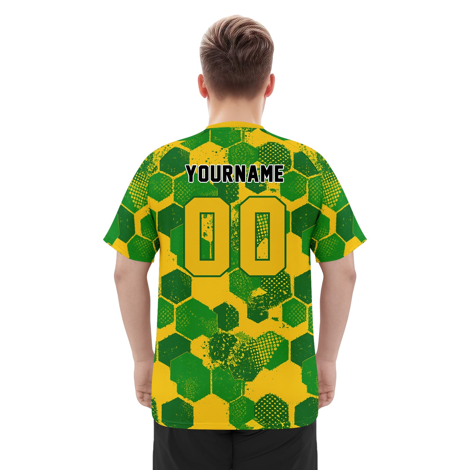 Custom Brazil 2026 World Cup Football Shirt Customized Soccer Jersey for Fans Add Your Name & Number FZ190-F027083-4