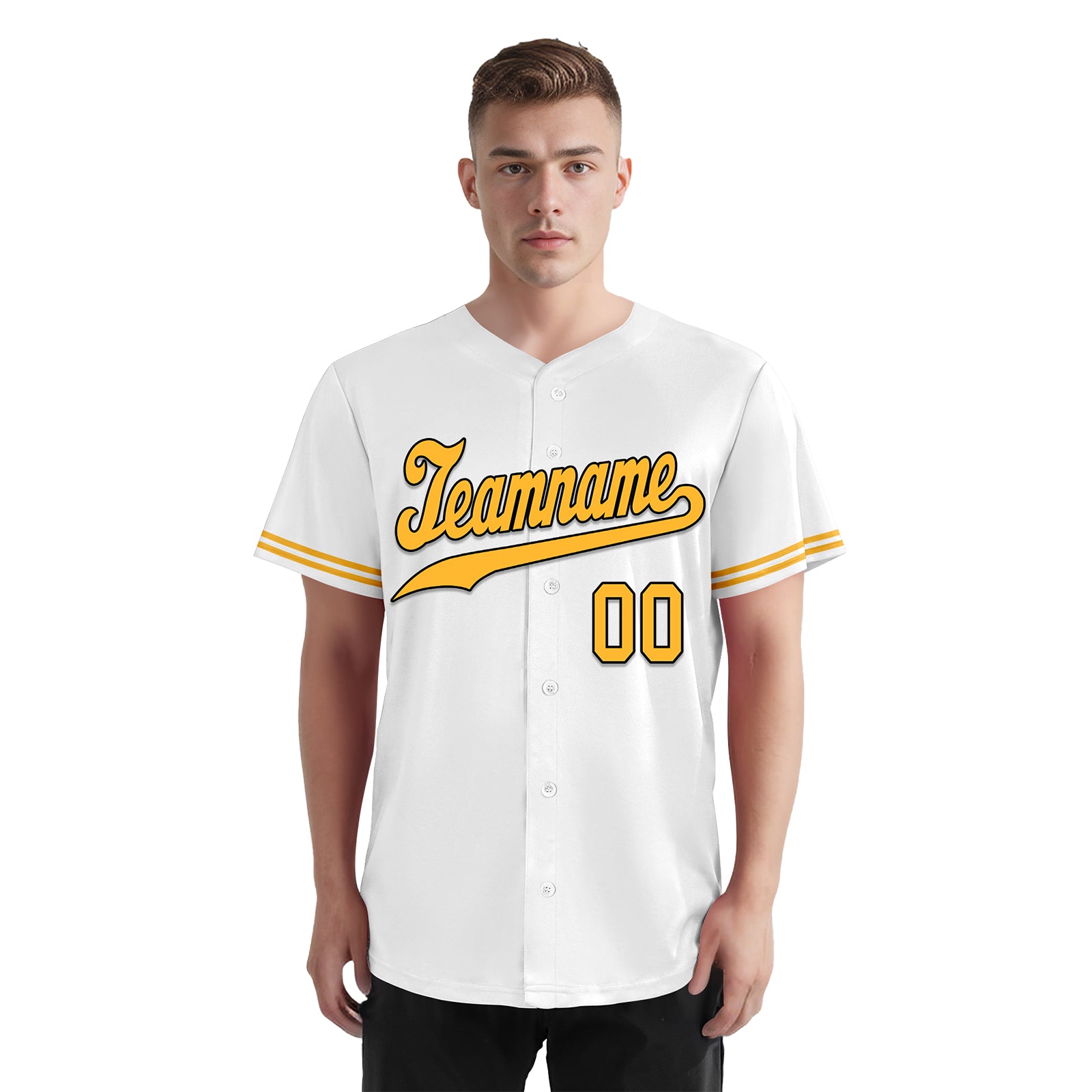 Custom White World Cancer Day Personalized Authentic Baseball Jersey BSBJ01-E06020-20