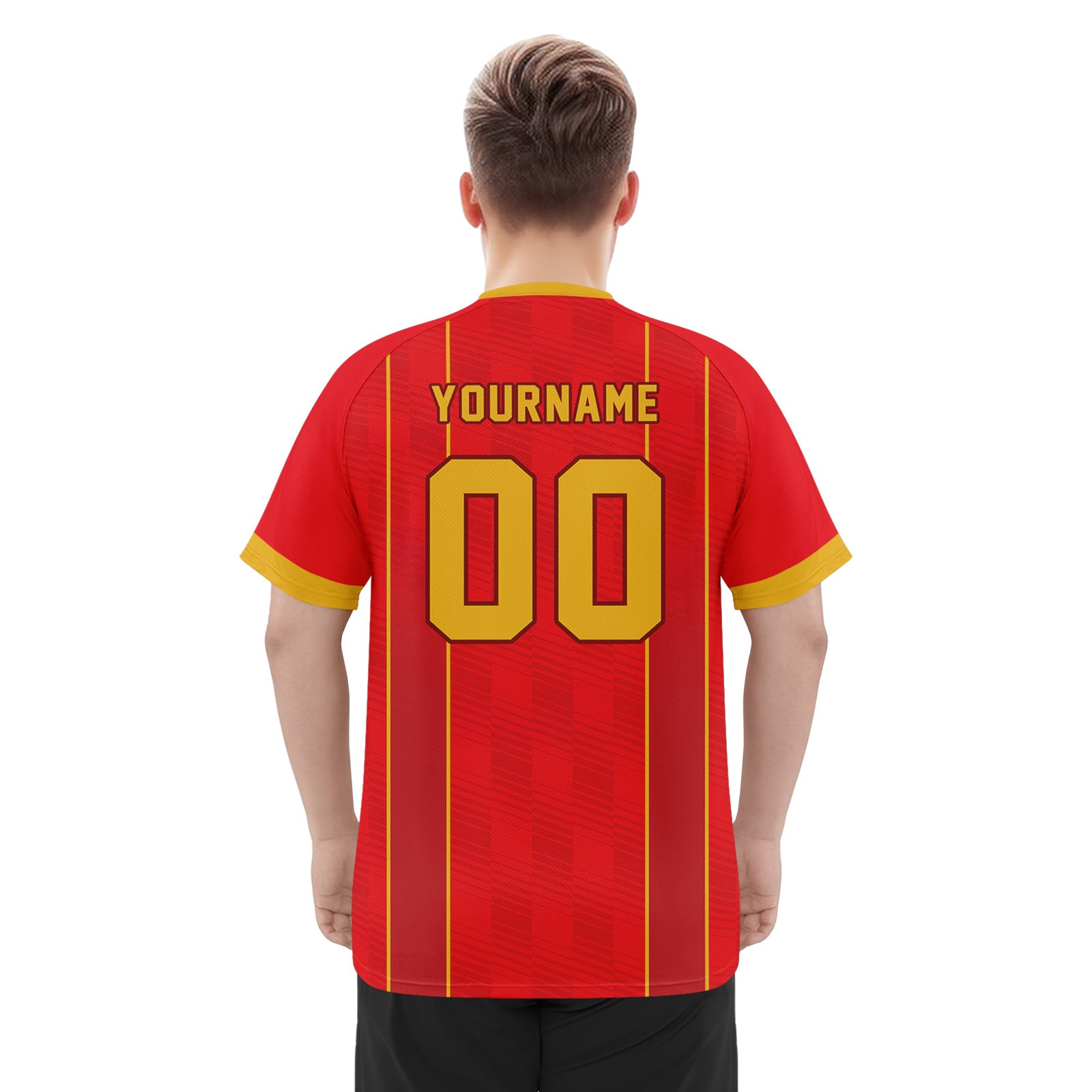 Custom Spain 2026 World Cup Football Shirt Customized Soccer Jersey for Fans Add Your Name & Number FZ190-F020047-4