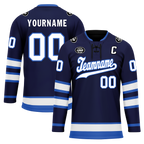 Custom Blue Personalized Hockey Jersey HCKJ01-D0a70d9