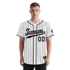 Custom Stripe Fashion Personalized Authentic Baseball Jersey BSBJ01-E025078-3