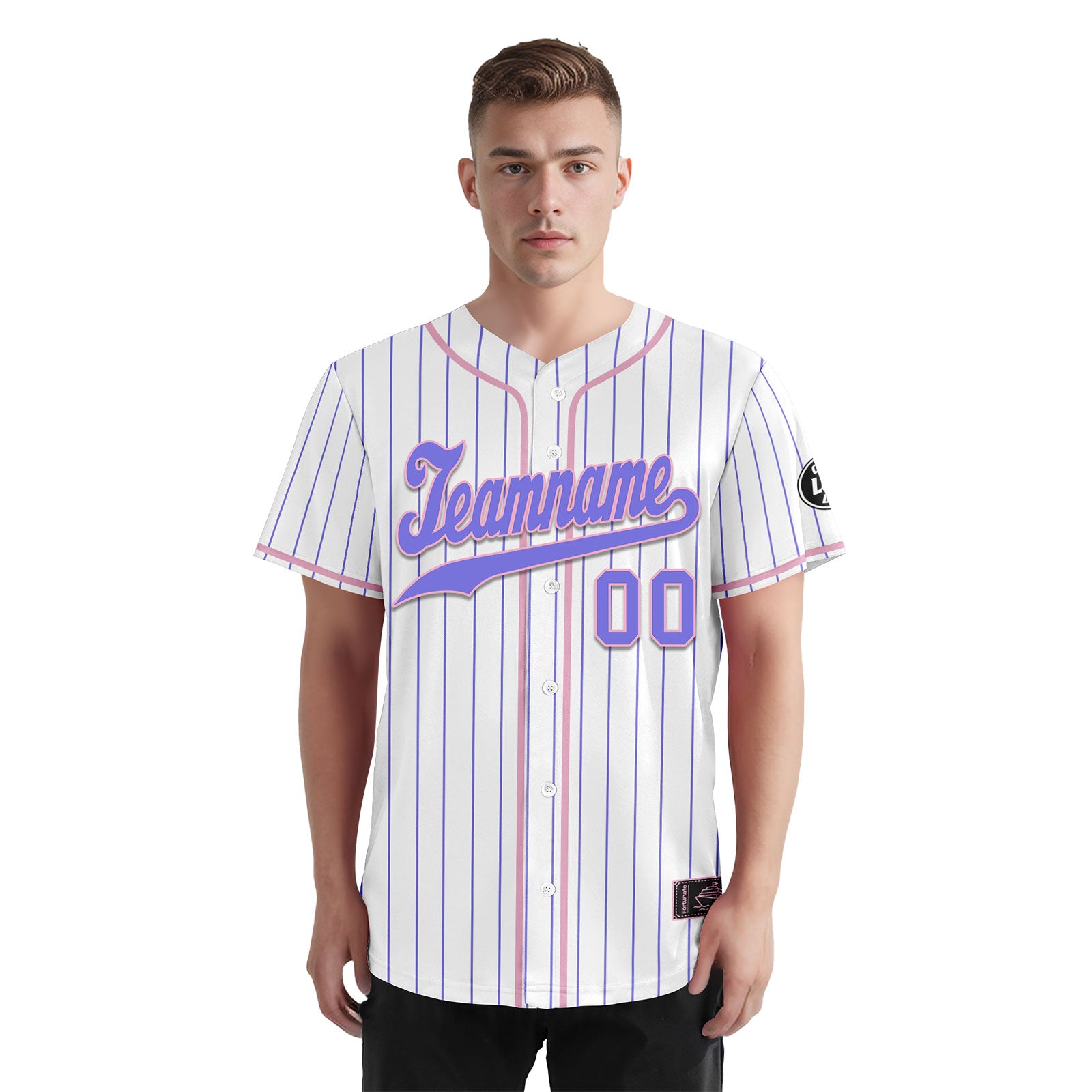 Custom Stripe Fashion Personalized Authentic Baseball Jersey BSBJ01-E025078-19