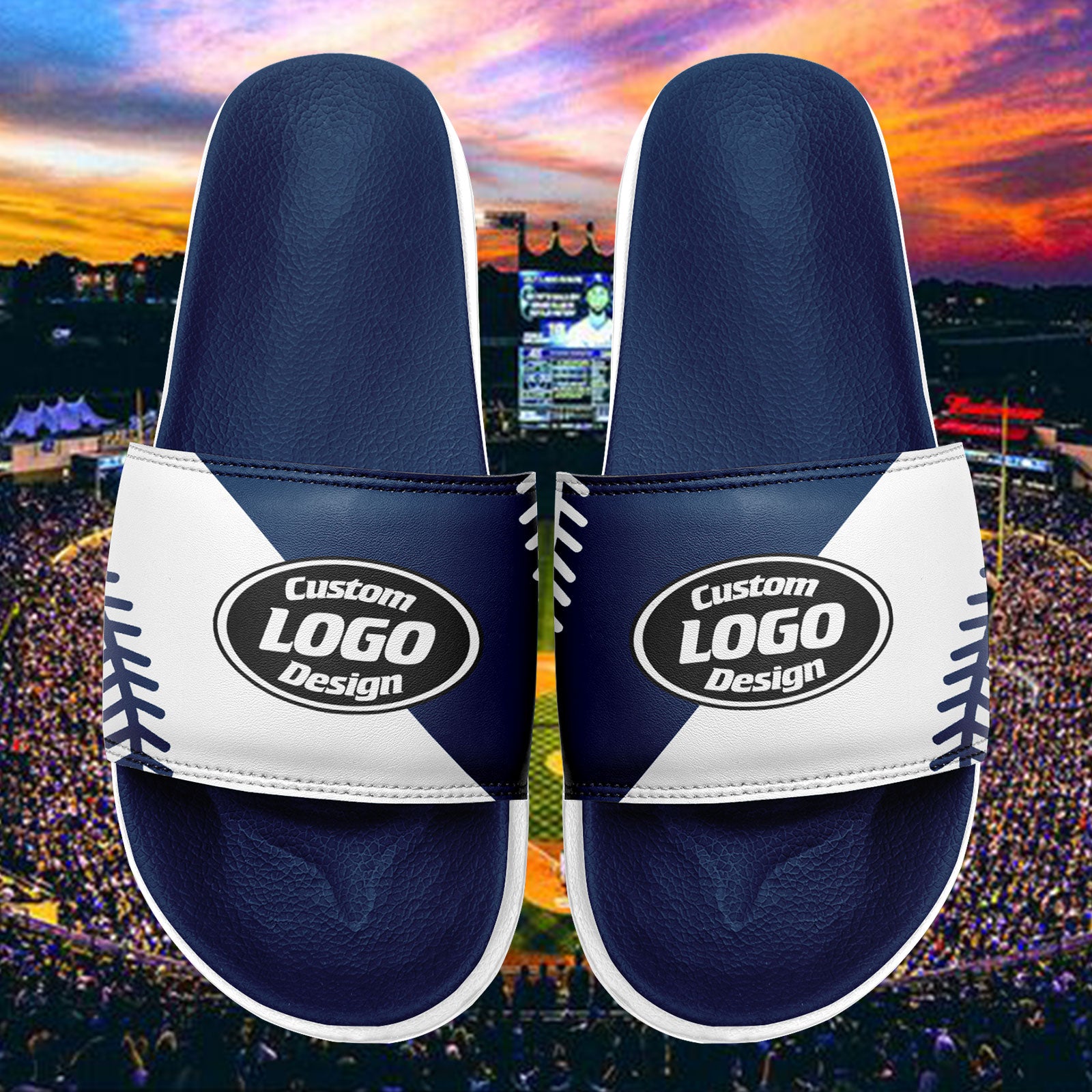 Custom Personalized Slide Sandal Shoes Personalized Sneaker FN055-E023029-11
