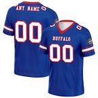 Custom Royal Red Buffalo Personalized Authentic Football Jersey FBJ02-D020256-31