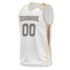 Custom White Gold City Edition Personalized Sports Uniform Authentic Basketball Jersey BBJ01-D06101-5