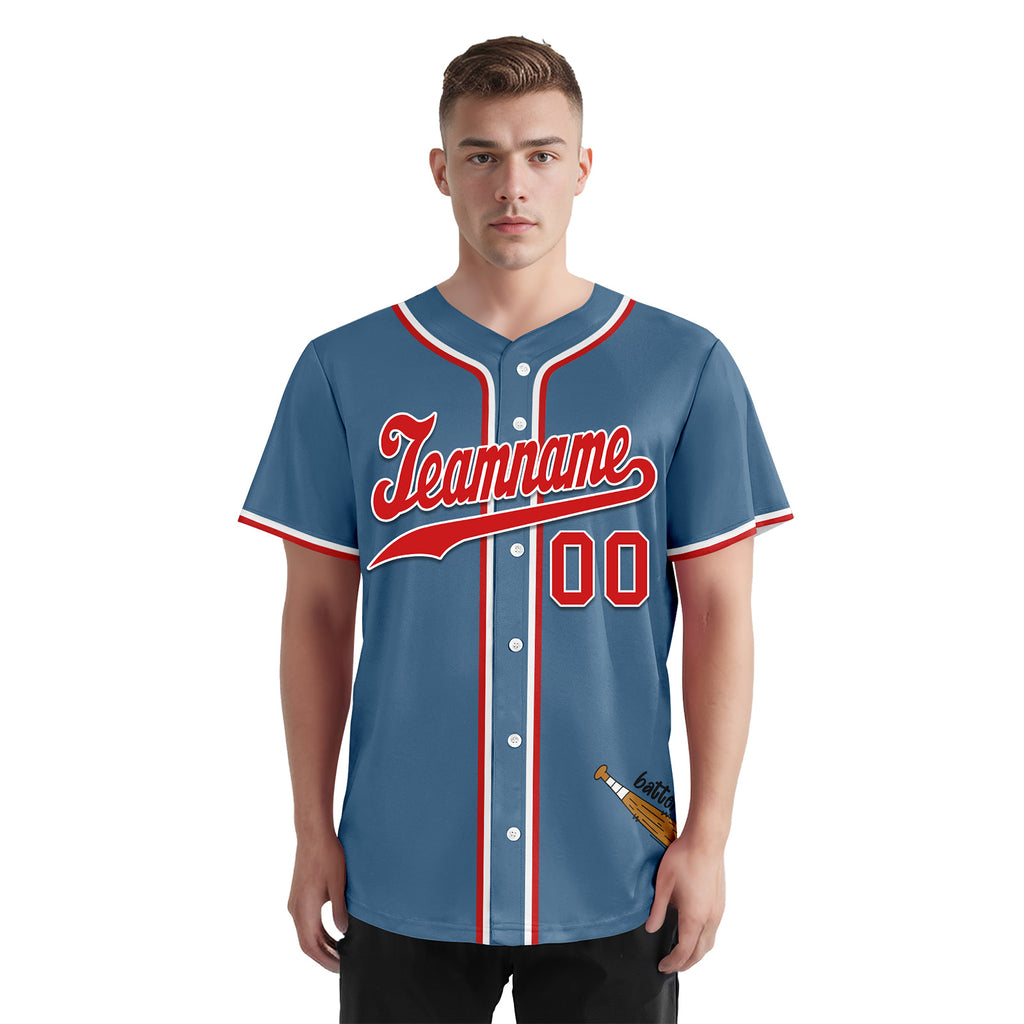 Custom Vintage Personalized Authentic Baseball Jersey BSBJ01-E025021-8