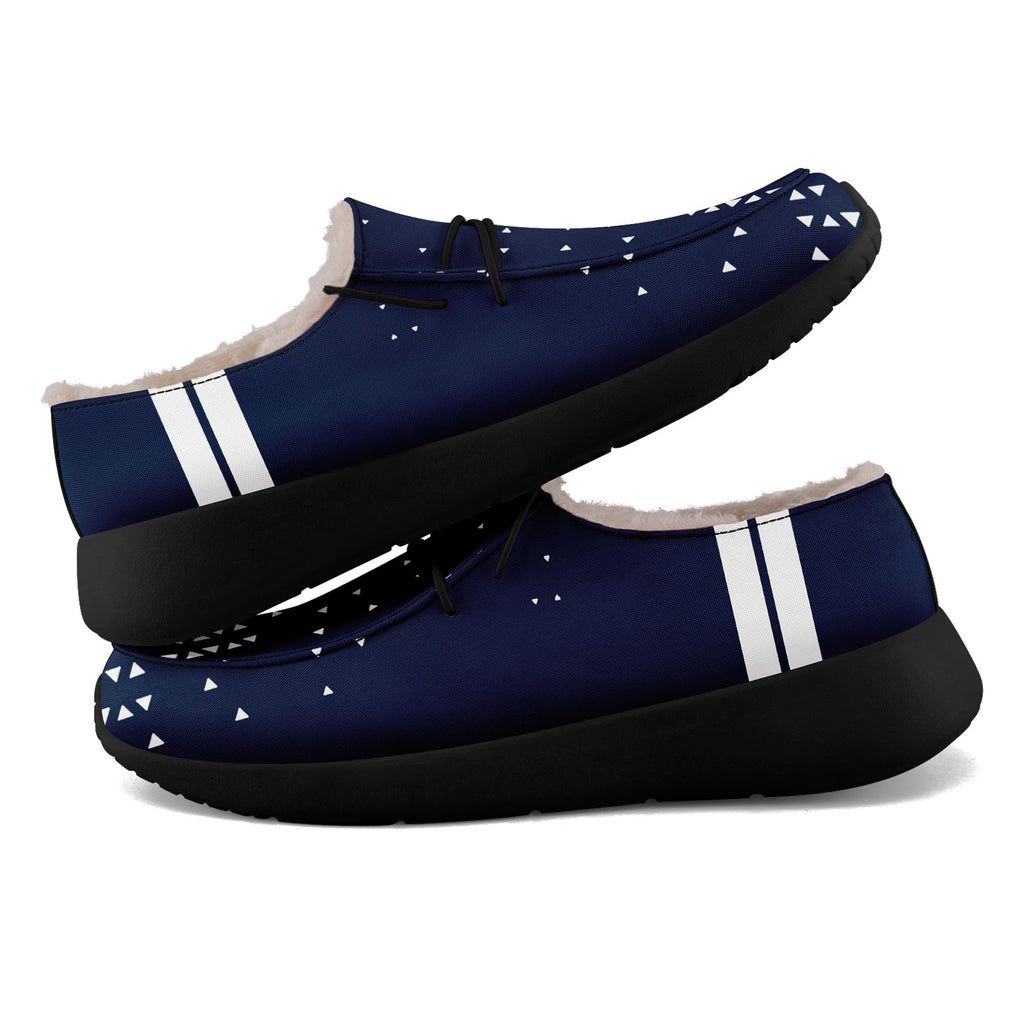 Custom Blue White Dallas Shoes Personalized Sneaker FN042-D020279-9