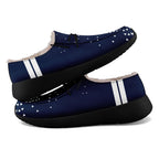 Custom Blue White Dallas Shoes Personalized Sneaker FN042-D020279-9