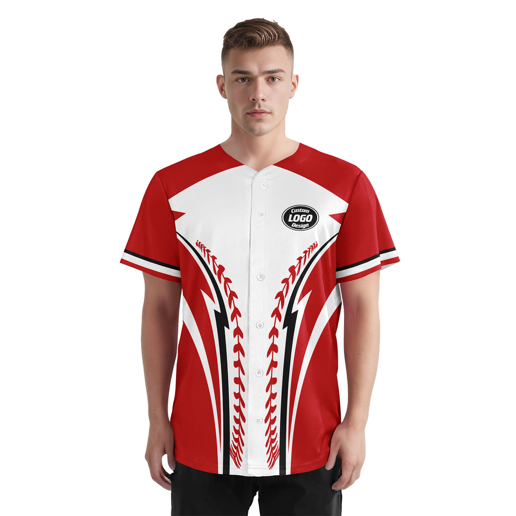 Custom Personalized Authentic Baseball Jersey BSBJ01-E023019-26