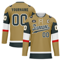 Custom Yellow Personalized Hockey Jersey HCKJ01-D0a70de