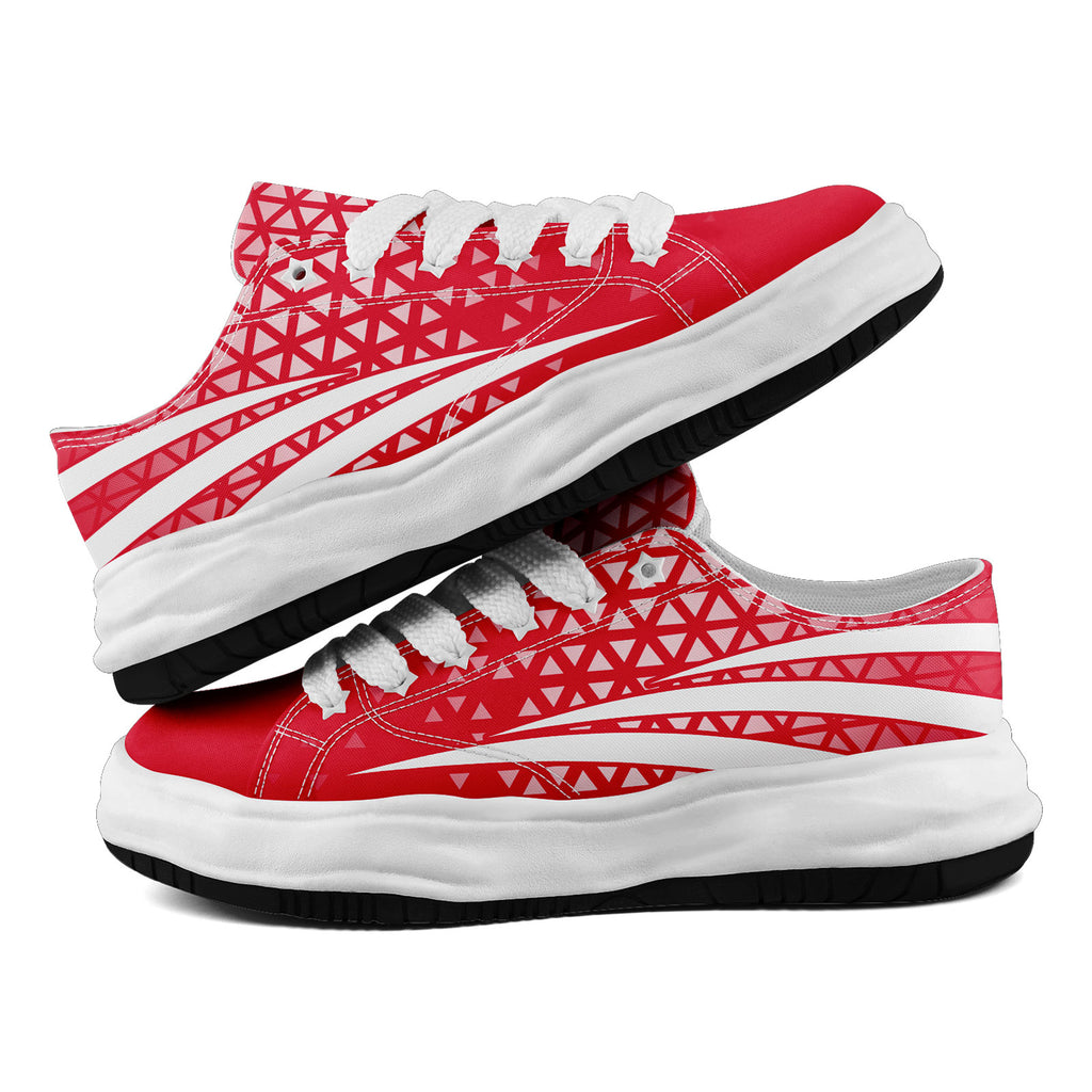 Custom Red White Missouri Football Jersey and Sports Shoes Combo Offer Personalized Combo ZH-D023031-18