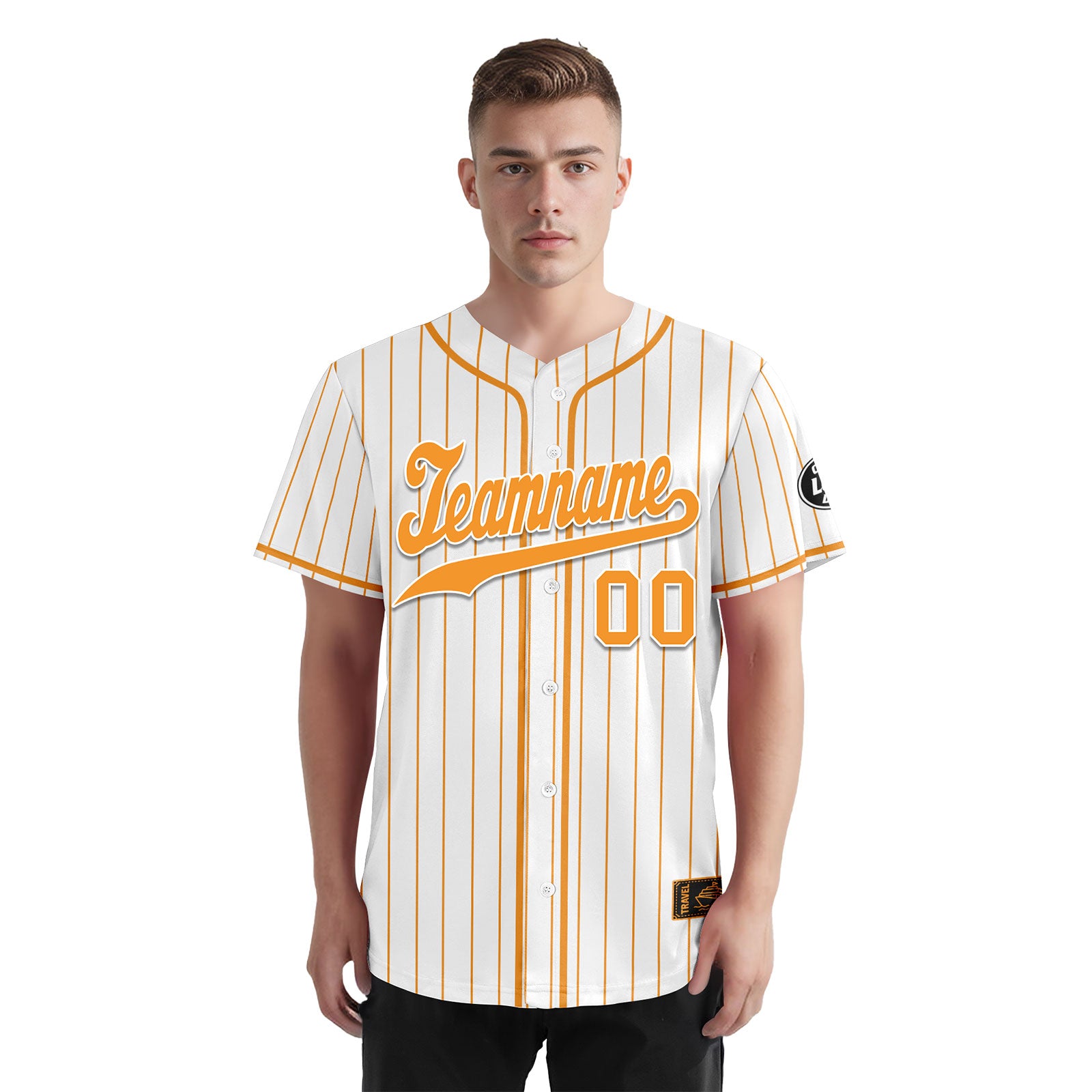Custom Stripe Fashion Personalized Authentic Baseball Jersey BSBJ01-E025078-1
