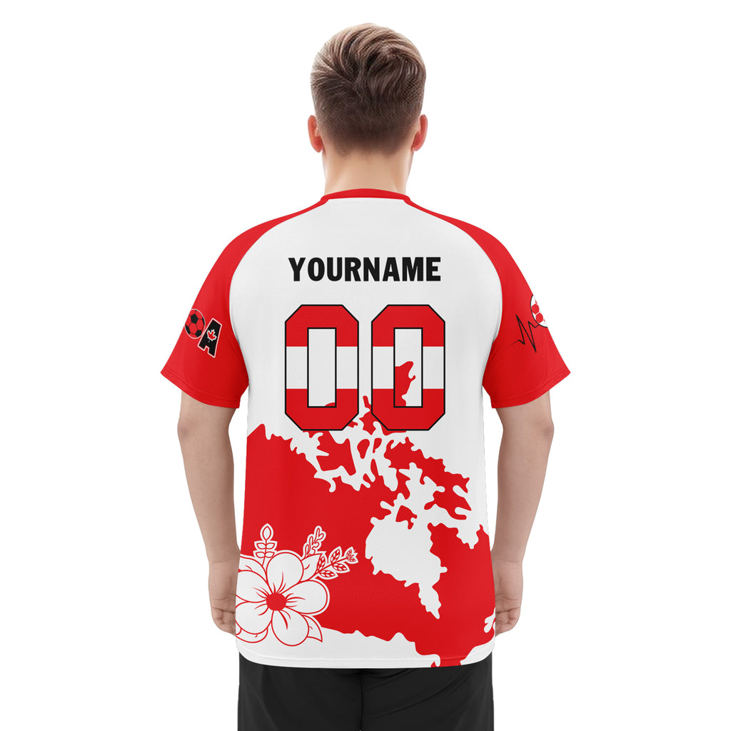Custom Canada 2026 World Cup Football Shirt Customized Soccer Jersey for Fans Add Your Name & Number FZ190-F023094-5