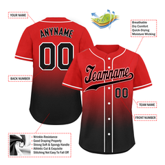 Custom Fade Fashion Personalized Authentic Baseball Jersey BSBJ01-D0a70ba