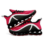 Custom Red Gray Maxsoul Shoes Personalized Sneaker FN003XD-D020391-10
