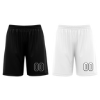 Custom Black White Classic Style Reversible Basketball Uniform Personalized Ordinary BBJR-D017007