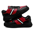 Custom Red Black Atlanta Shoes Personalized Sneaker FN032-D020389-3
