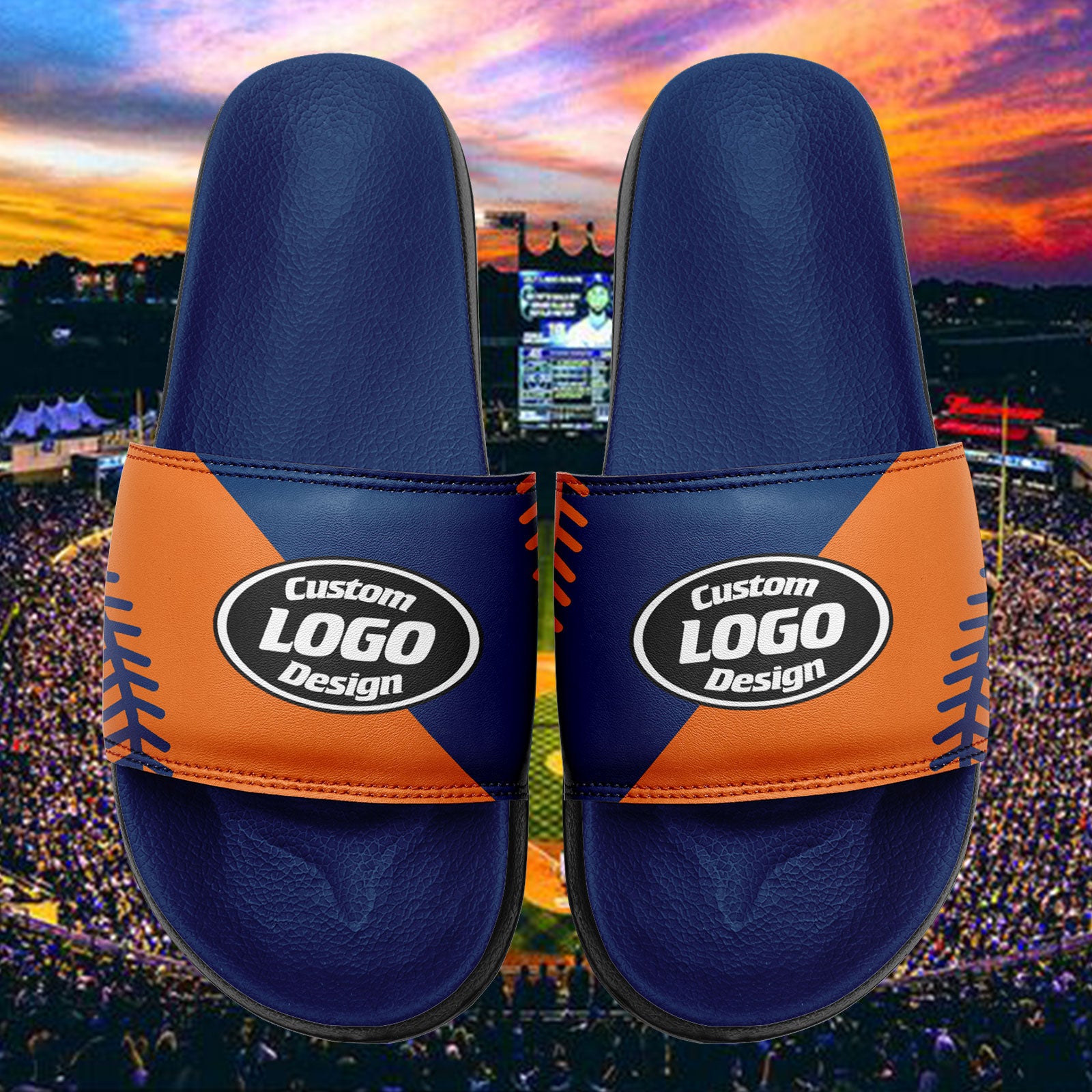 Custom Personalized Slide Sandal Shoes Personalized Sneaker FN055-E023029-12