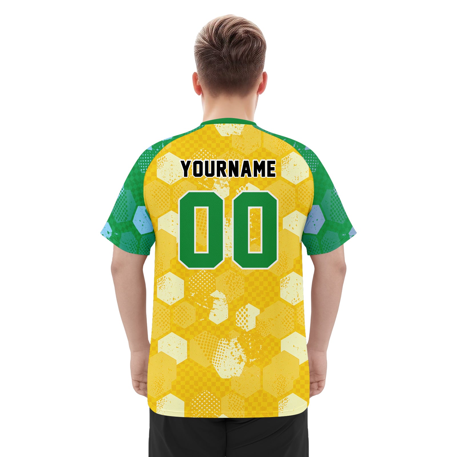 Custom Brazil 2026 World Cup Football Shirt Customized Soccer Jersey for Fans Add Your Name & Number FZ190-F027083-3