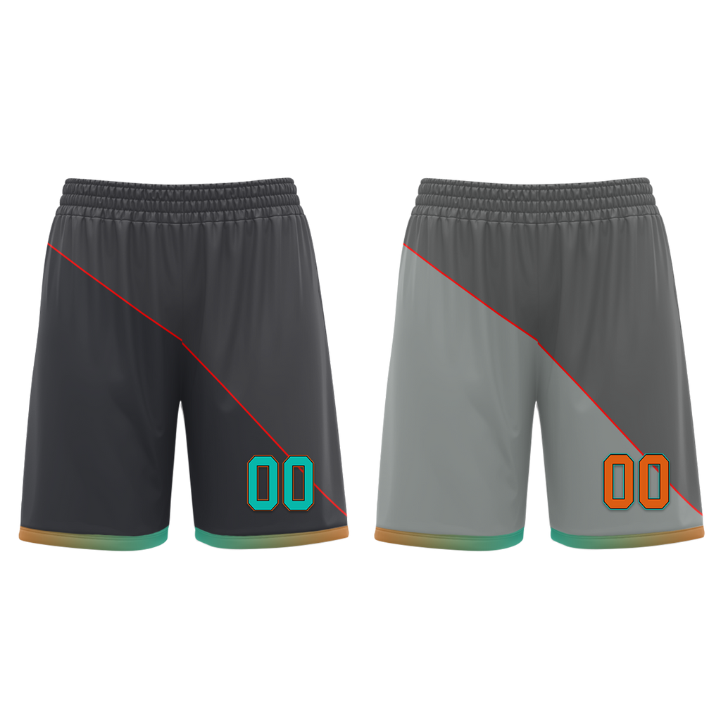 Custom Gray Classic Style Reversible Basketball Uniform Personalized Ordinary BBJR-D017024