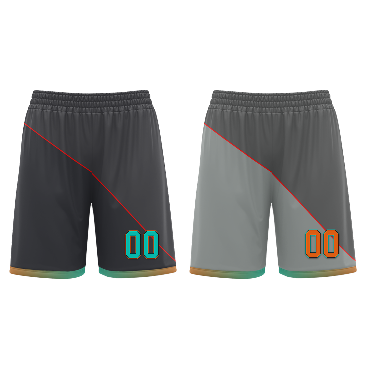 Custom Gray Classic Style Reversible Basketball Uniform Personalized Ordinary BBJR-D017024