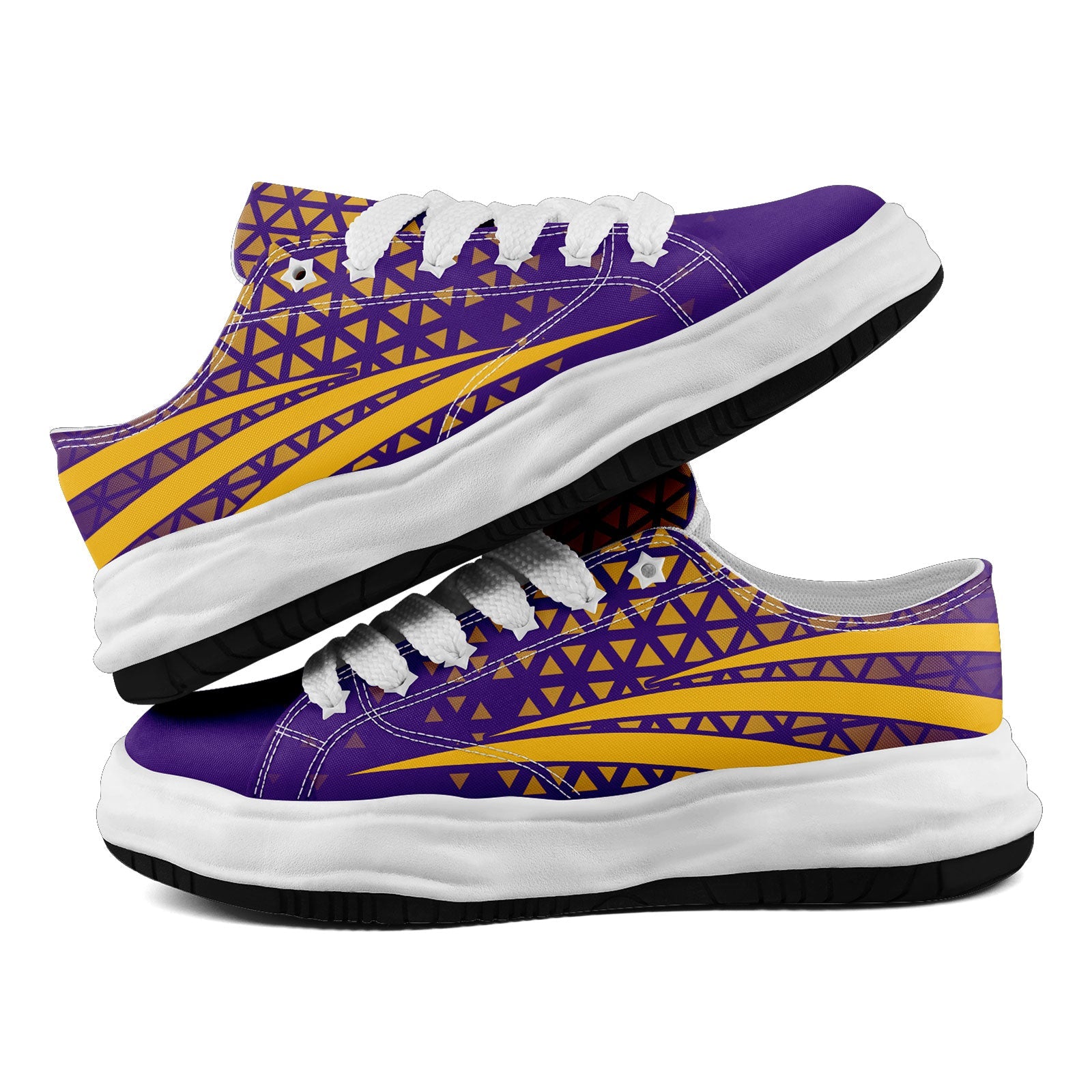 Custom Purple White Minnesota Shoes Personalized Sneaker FN038-D023003-17 Custom Online