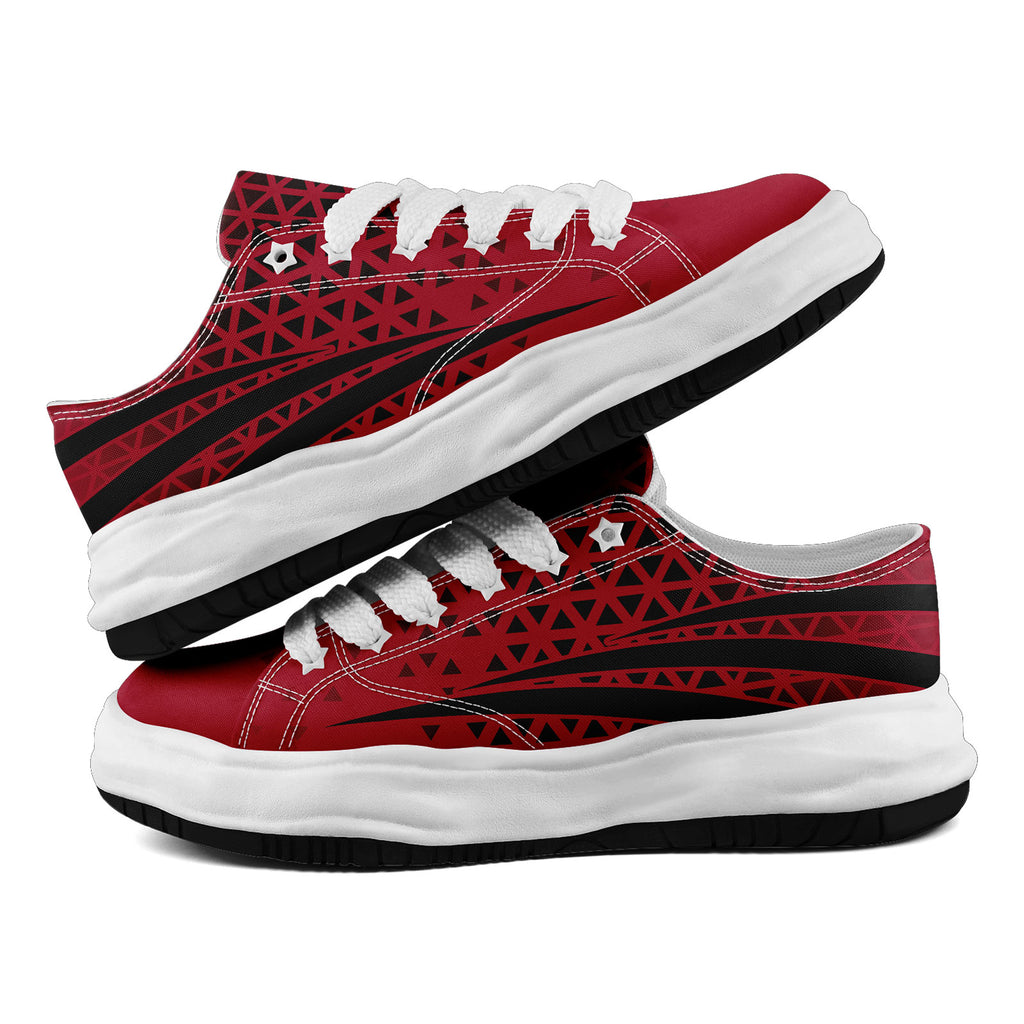 Custom Red Black Georgia Football Jersey and Sports Shoes Combo Offer Personalized Combo ZH-D023031-3