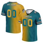 Custom Green Yellow Florida Personalized Authentic Football Jersey FBJ02-D028017-24