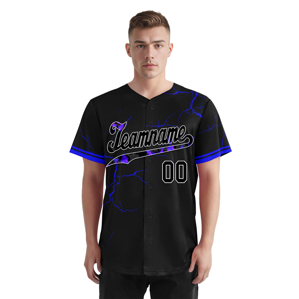 Custom Gothic Personalized Authentic Baseball Jersey BSBJ01-E06010