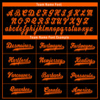 Custom Black Orange Jersey MaxSoul Shoes and Hat Combo Offer Personalized ZH-D0b0087-b