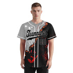 Custom Gothic Personalized Authentic Baseball Jersey BSBJ01-E06007